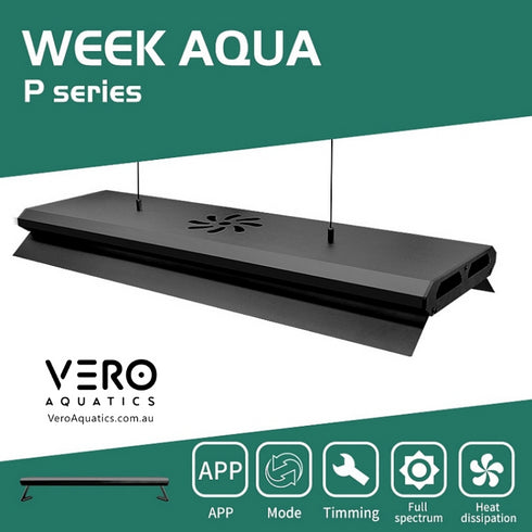 Week Aqua P Series 90 cm RGB-UV LED App Controlled For Freshwater